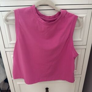 Target Pink Muscle Tee for Women